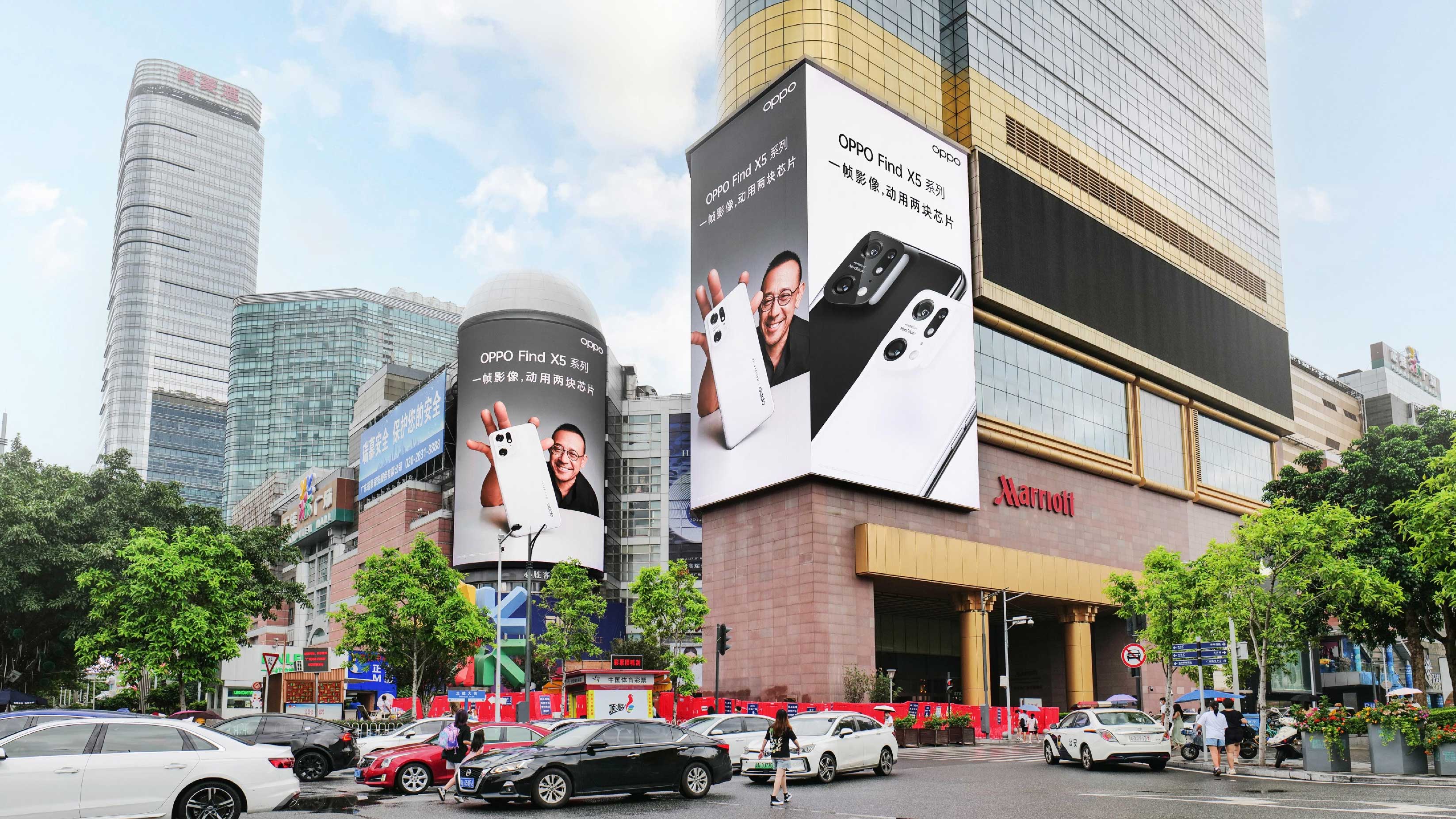 广州天河商圈媒体-正佳广场万豪酒店LED